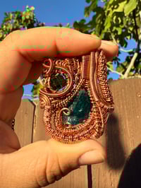 Image 1 of Blue apatite pendant