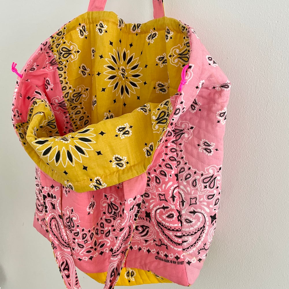 Image of Quilted Bandana Bag