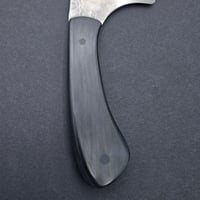 Image 3 of Herb cleaver with buffalo horn handle