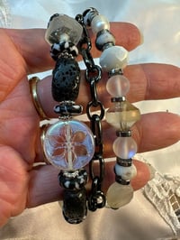 Image 1 of Black and white Bracelet 