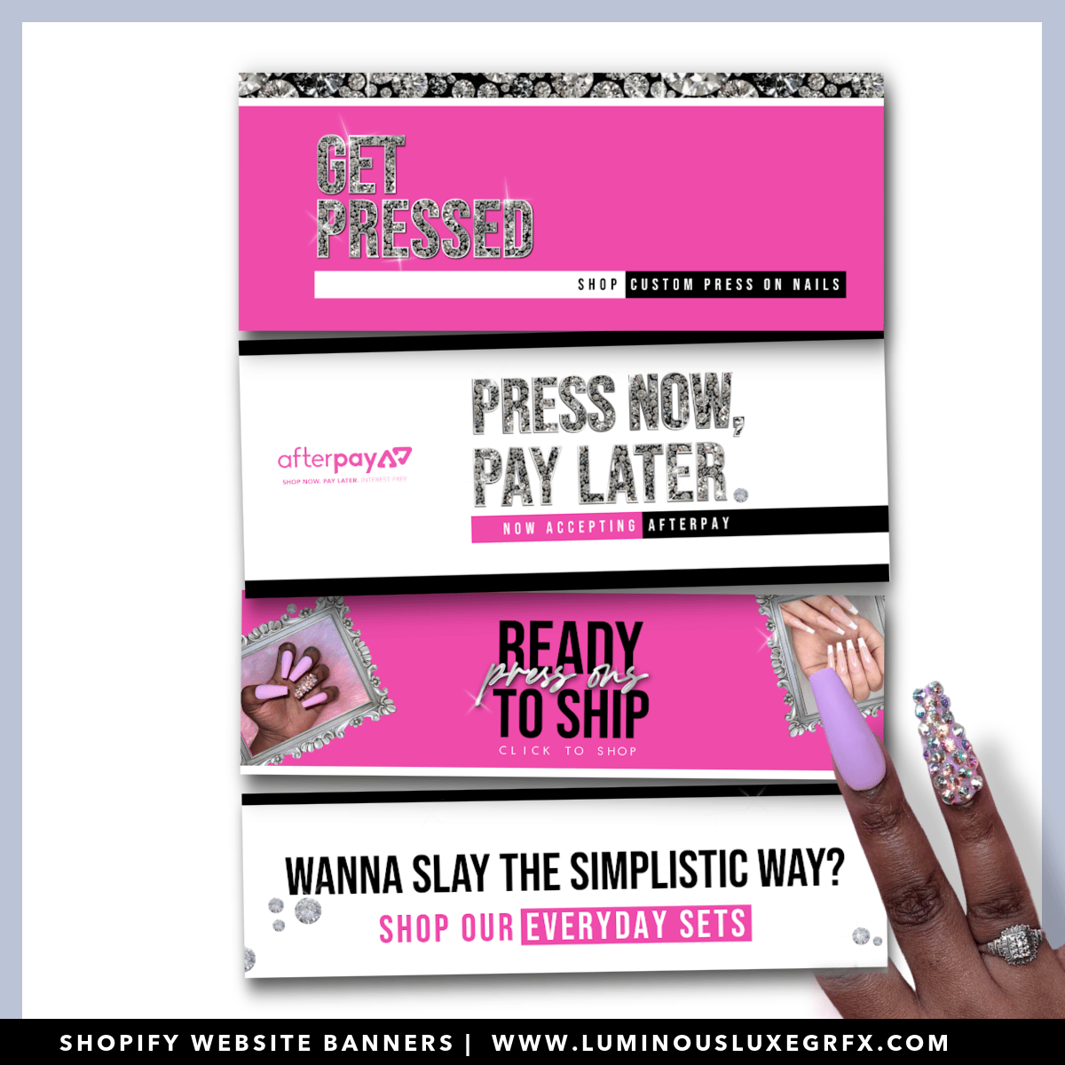 Shop Now Pay Later Flyer Afterpay Social Media Flyer 