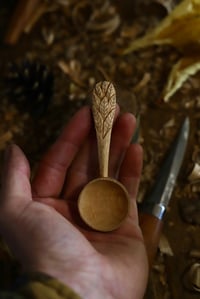 Image 3 of Falling leaves Coffee Scoop- 