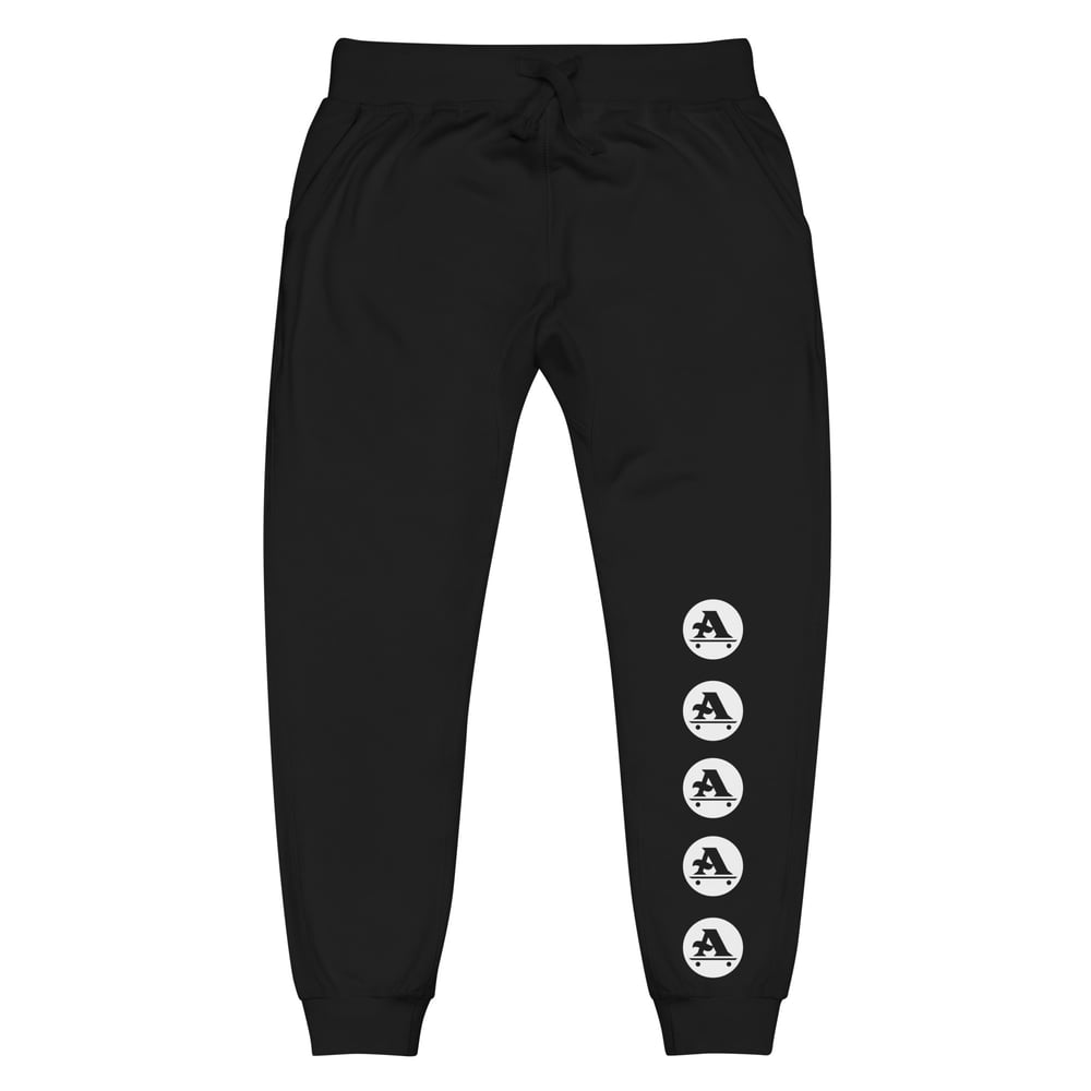 A-logo fleece sweatpants