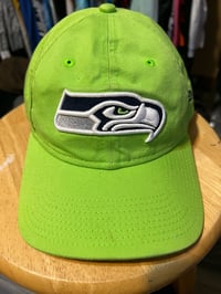 Image 1 of Seattle Seahawks New Era Neon Green Hat