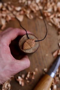Image 7 of Acorn-  Pendant Necklace 