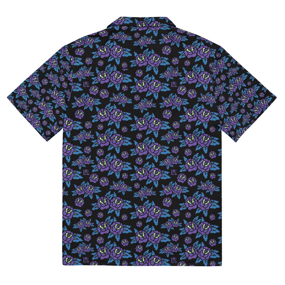 Image of Purple Rose button down shirt