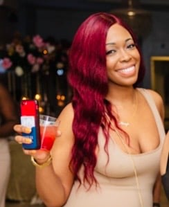 Image of 4x4 Burgundy HD Lace Closure Wig-Virgin Brazilian Human Hair