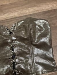 Image 2 of Forever 21 silver foil top