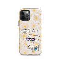 Image 12 of allergy pills Tough Case for iPhone® 