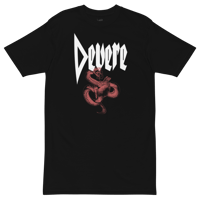 DeVere Eve Snake T-Shirt - Black