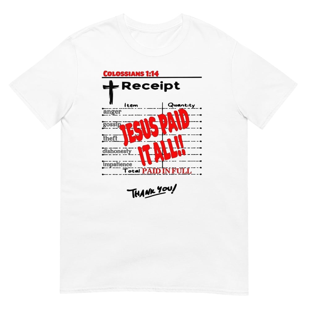 Image of Paid in Full Unisex Tshirt 