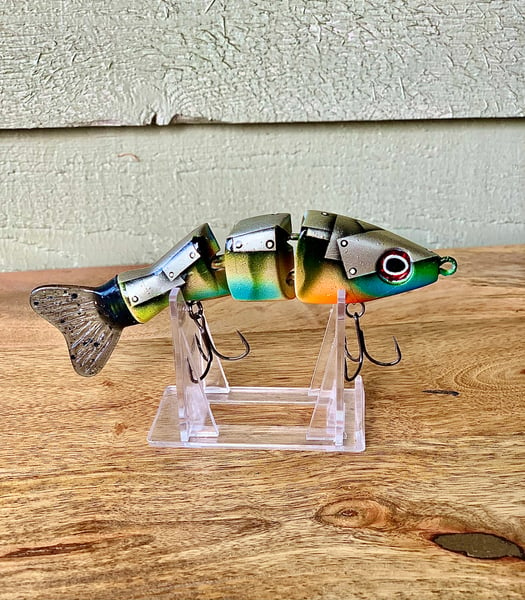 Image of 5” Triple Trout *Rare* — Armored Bluegill 