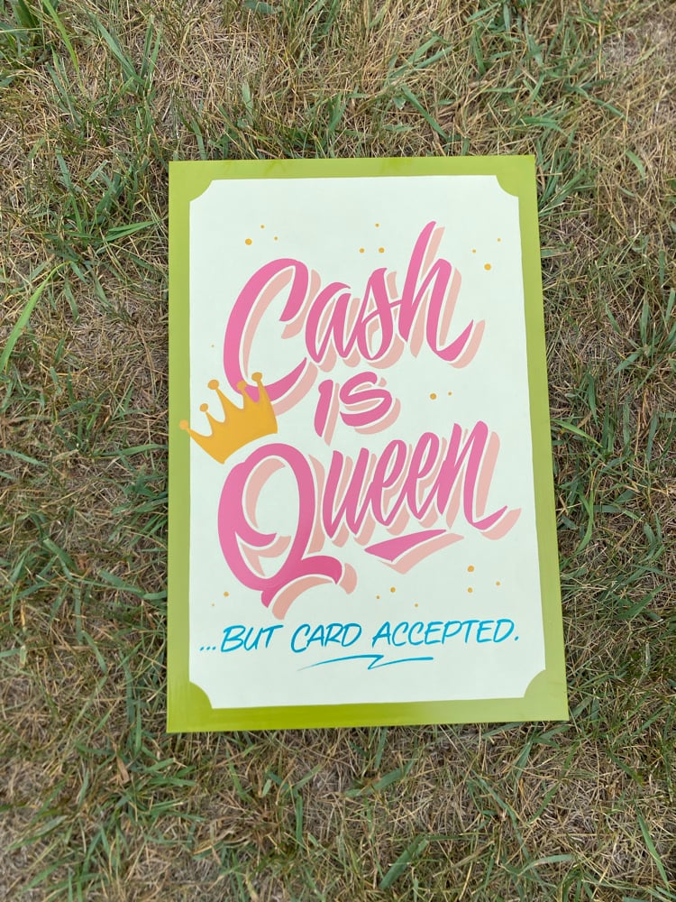 Cash is queen