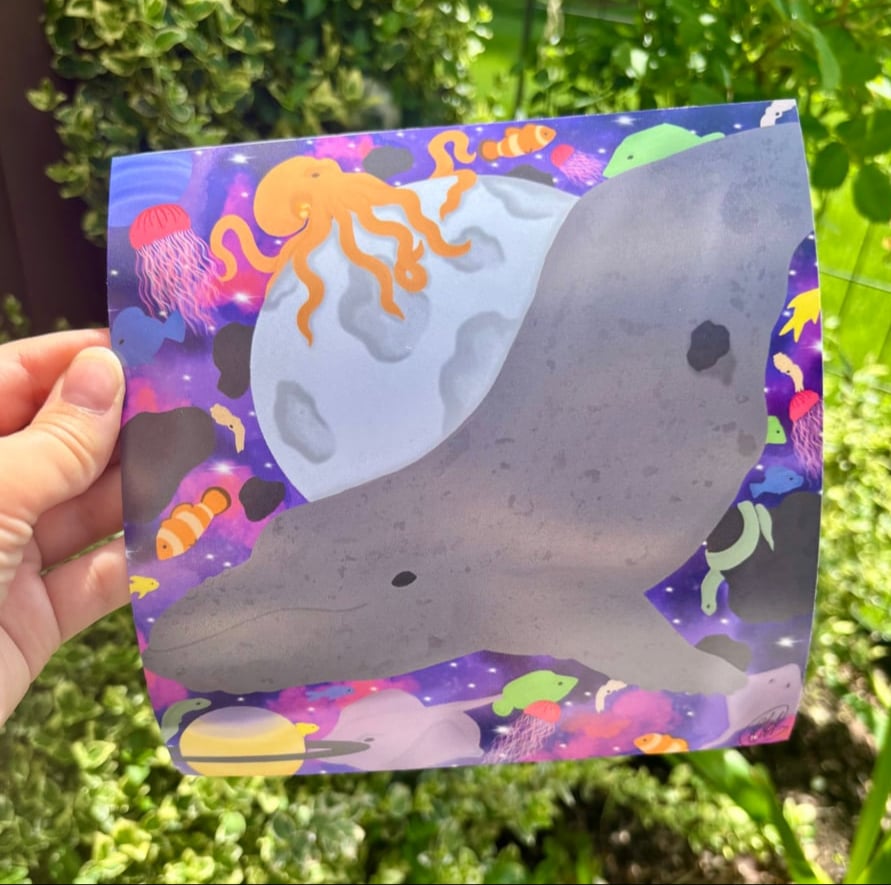 Image of Sea Space Art Print 