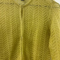 Image 5 of mohair knit cardigan 