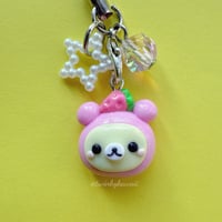 Image 1 of Rilakkuma Korilakkuma - Polymer Clay Phone Charm