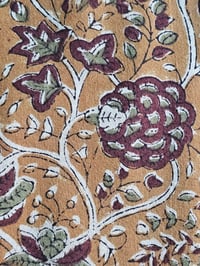 Image 4 of Namaste fabric rouille