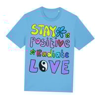 Image 2 of Blue Positivi-Tee