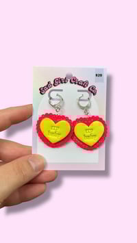 Crybaby Heart Earrings