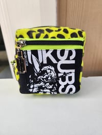 Image 3 of Punk rock double-zipper mini pouch | UK Subs | The Partisans | Motorhead