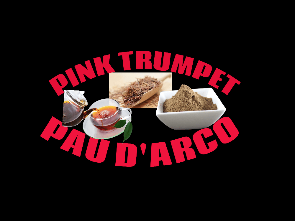 PINK TRUMPET! Pau d'Arco Adaptogen. Food/Beverage Additive. Candida/Yeast-Chemo-Cancer-Ulcers-Herpes