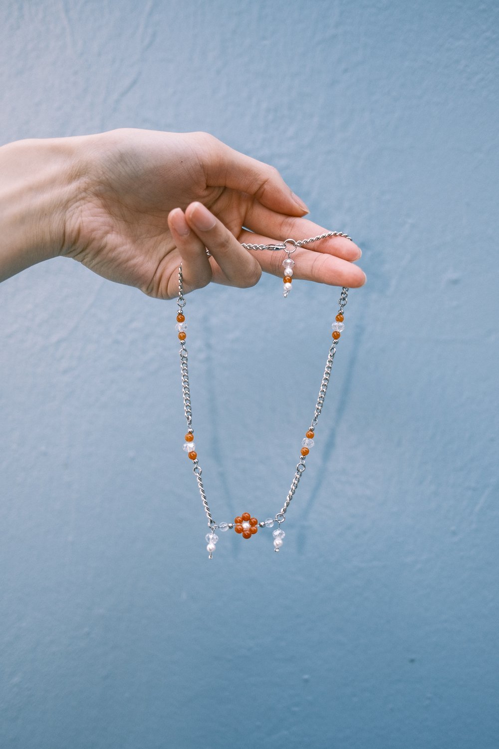 Image of Ikigai Orange Necklace
