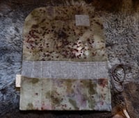 Image 2 of Botanical Printed Felt Tool Wrap #4