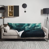 Image 2 of Viridian Throw Blanket