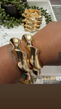 Image 1 of Gold Yum yum bangle 