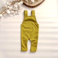 Image 3 of Amadeus newborn romper - yellow green