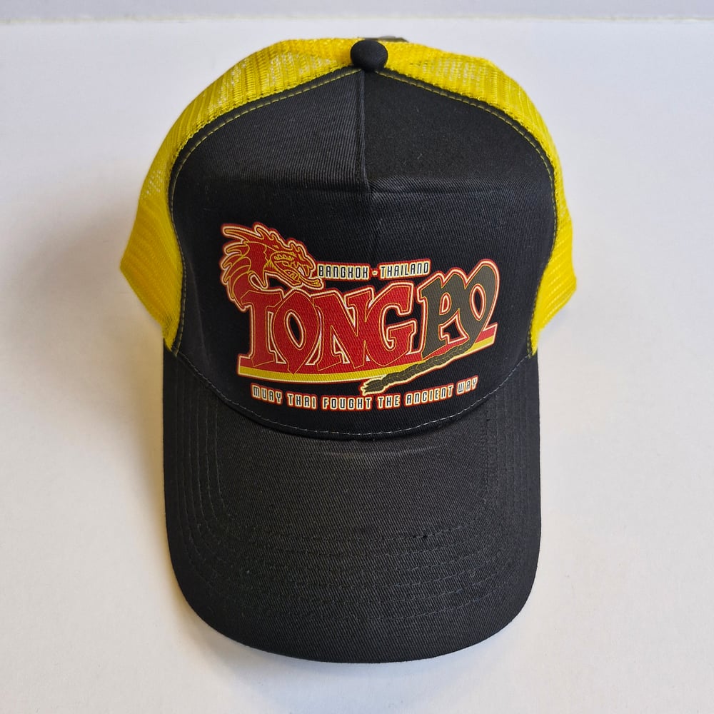 Image of Tong Po Kickboxer Inspired Trucker Cap Hat