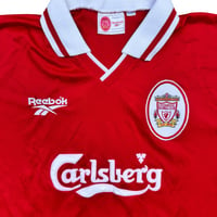 Image 5 of Vintage Liverpool 1997 Home Reebok Football Shirt 