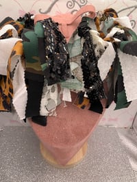 Image 3 of Camouflage    Tassel Clip on Earrings 