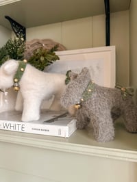 Image 1 of Felt Christmas Dogs ( 2 styles )