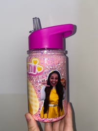 Image 3 of miss moni snowglobe drink bottle 