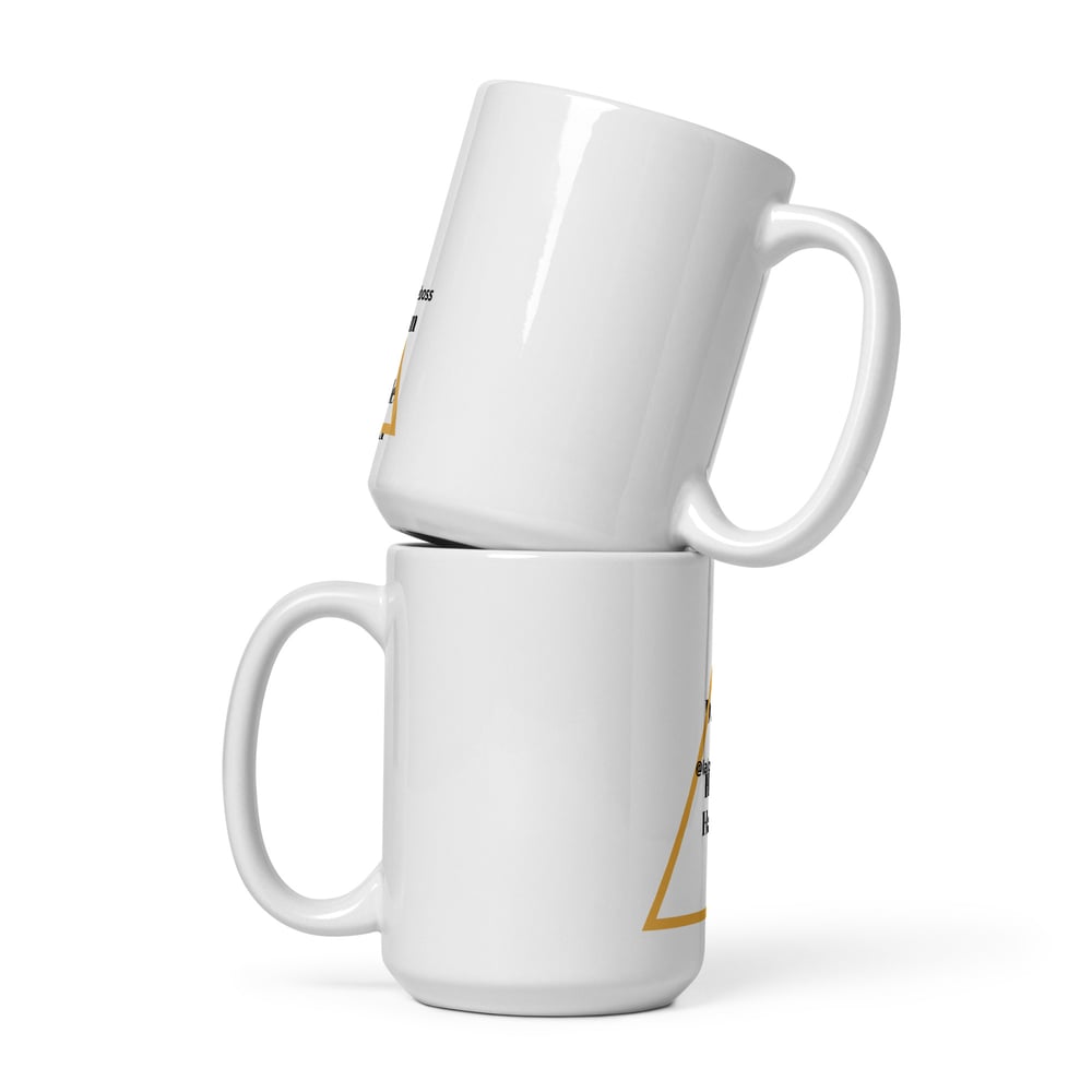 Image of White glossy Inspirational mug 1