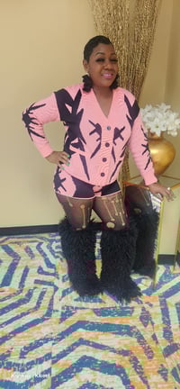 Image 3 of Pink Sweater and Shorts 