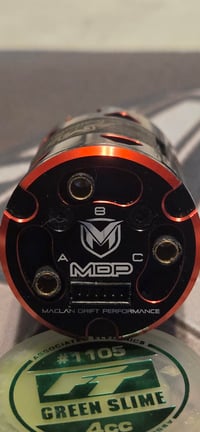 Image 2 of Maclan 10.5T Drift Spec Motor - Red (Used) 