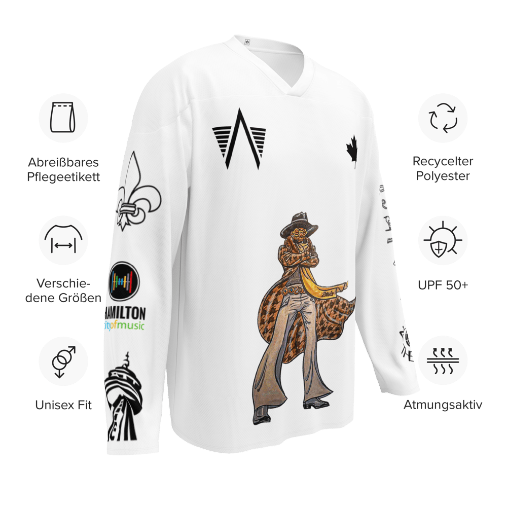 "SalvadorAudi" SLO Hockey Jersey [ART ILLUSTRATED BY GREGORY HAWKINS]