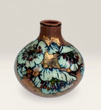 Image 3 of “Cherry blossom” reduction lustre vase