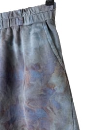 Image 9 of M 100% Cotton French Terry Sweatsuit Set in Dark Stormy Ice Dye