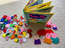 Image 1 of Peppa Pig 8 Page Book Kitchen-classroom