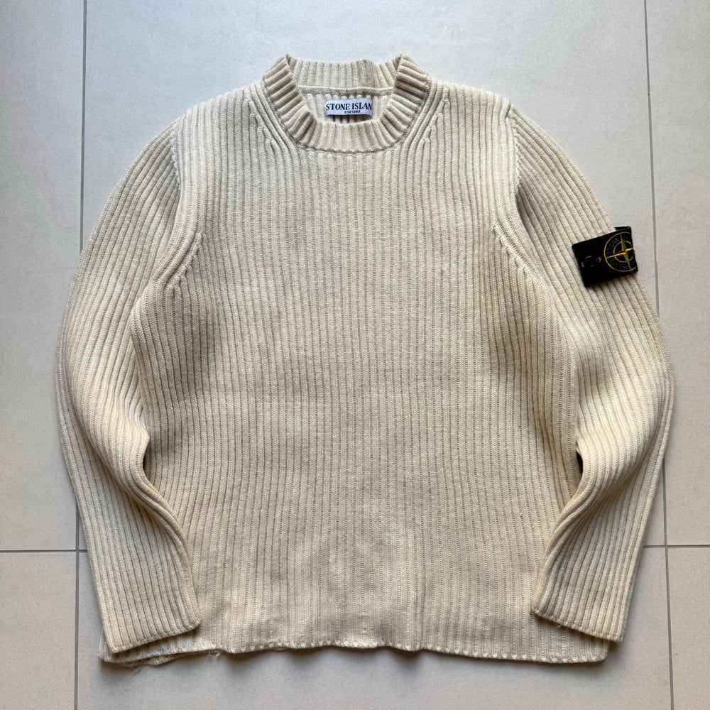 Image of Stone Island Wool Sweatshirt, Size Small