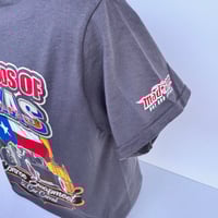Image 7 of Hot Rods of Texas (Black or Charcoal T-Shirt) *Please order 2 or more shirts to save the website fee