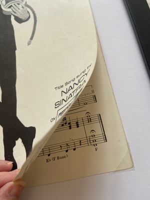Image of You Only Live Twice, James Bond film, framed 1967 vintage sheet music
