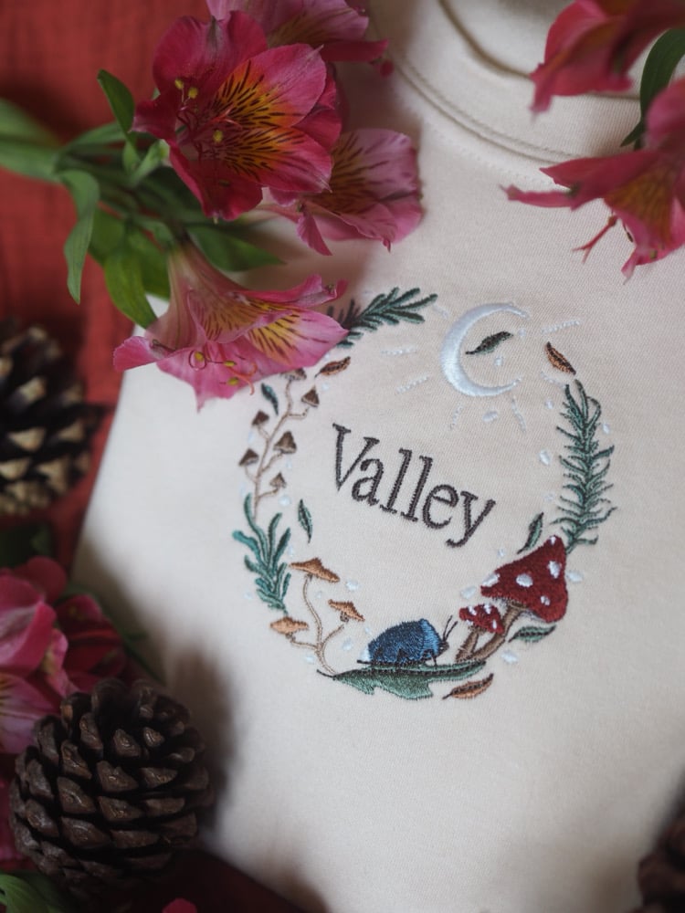 Image of It's Night Time In The Forest - Natural Short Sleeve Tee