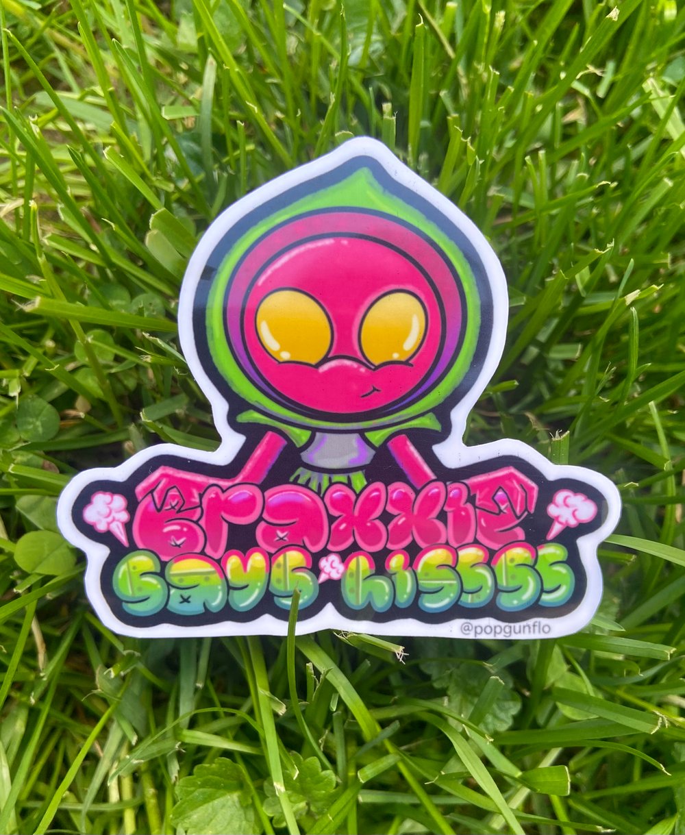 “Braxxie Says” Vinyl Sticker