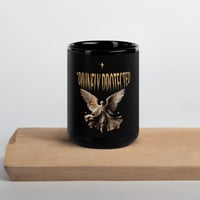 Image 1 of DIVINELY PROTECTED Black Glossy Mug