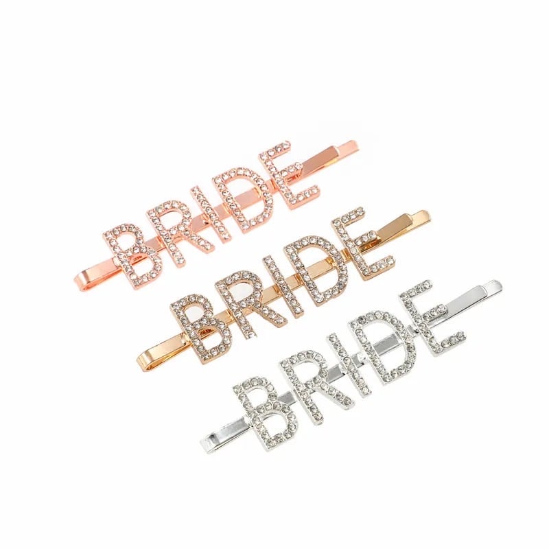 Image of 'Bride' Hair slide