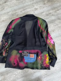 Image 2 of Lord Have Mercy Custom painted blazer
